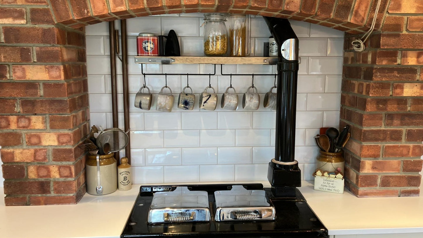 15cm Deep - Reclaimed Scaffold Board Shelves